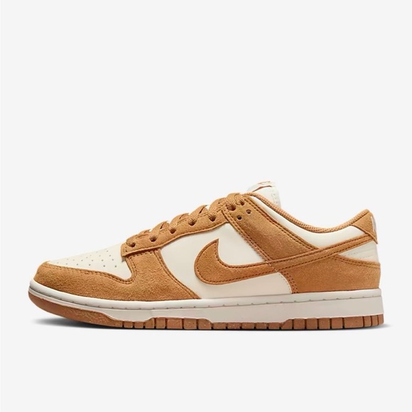 Nike Dunk Low Coconut Milk / Flax-Sail Sneakers 7 - Picture 10 of 11